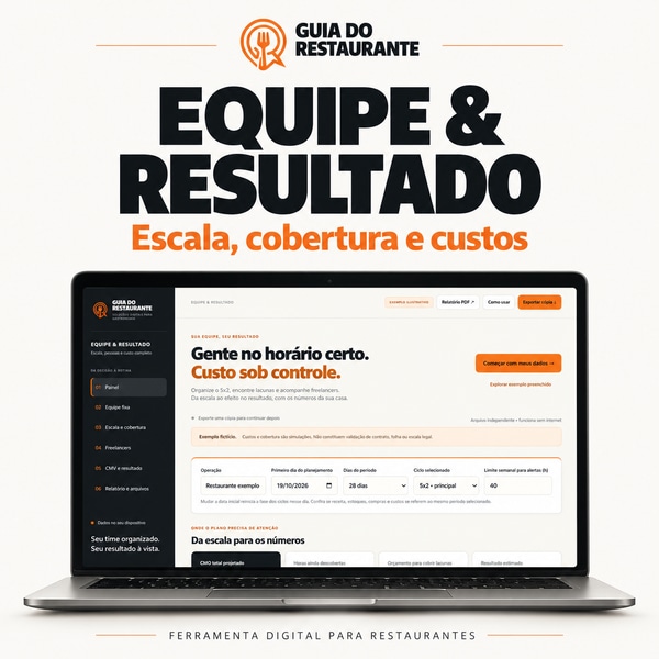 Equipe & Resultado — capa do produto