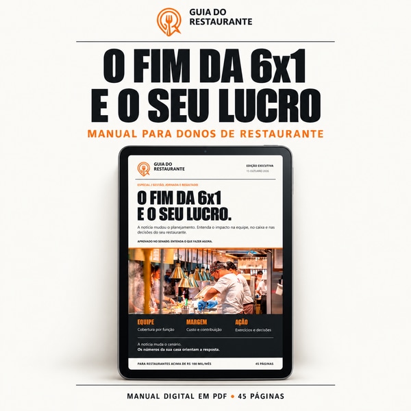 O fim da 6x1 e o seu lucro — capa do produto